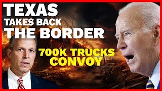 JUST NOW TEXAS RESPONDS to BIDEN  GOV ABBOTT NO Federal Agents  Texas Border Crisis Convoy [upl. by Claudette]