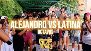 OCTAVOS  ALEJANDRO VS LATINA  GDF 2024  TORNEO DE FREESTYLE EN ITALIA [upl. by Toni387]