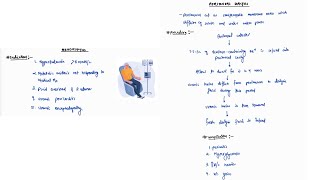 HEMODIALYSIS amp PERITONEAL DIALYSIS NOTES  ONE PAGE NOTE  RENAL  MEDICINE  4TH PROFF  MBBS [upl. by Akilak]