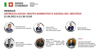 Antiriciclaggio novità normative e ascesa del regtech [upl. by Uhp834]