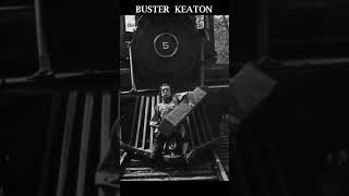 Buster Keaton Amazing Train Tracks Stunt [upl. by Carina]