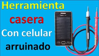 Como convertir un celular arruinado en una herramienta de prueba [upl. by Sari307]