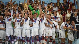 WM 2014 Deutschland ist Weltmeister  Siegerehrung Deutschland  Argeninien 10 [upl. by Sirois]