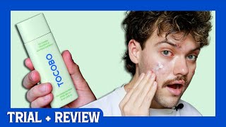 tocobo cica calming sun serum  trial  review [upl. by Dick133]