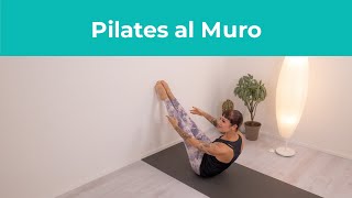 Pilates al Muro  Esercizi di Pilates a casa [upl. by Nomyaw]