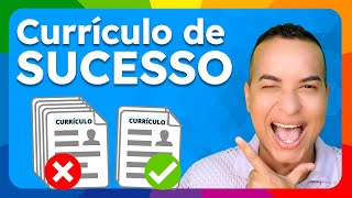 Tutorial Como fazer um CURRÍCULO de SUCESSO no CANVA [upl. by Nema]