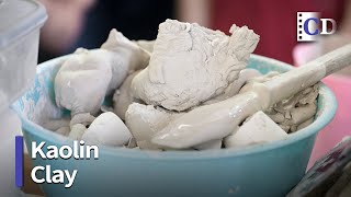 Secrets of Kaolin Clay From Mud to Masterpiece  One Minute China [upl. by Eniwtna]