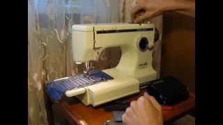 Sewing machine Швейная машина Lewenstein Compacta 6 Германия test джинс [upl. by Sioux]