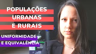 PRINCÍPIO DA UNIFORMIDADE E EQUIVALÊNCIA DOS BENEFÍCIOS E SERVIÇOS ÀS POPULAÇÕES URBANAS E RURAIS [upl. by Fontes574]