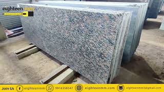 Ilkal Granite Karnataka  Lapothar finish granite information  Granite for staircase bathroom [upl. by Llennaj]