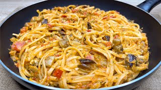 Così profumata che tutti i vicini hanno chiesto la ricetta Pasta deliziosa alle melanzane [upl. by Imef]