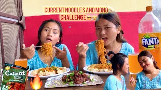 Maili sita Current noodlesmomo challenge punishment game garda yesto ramailo vayo 😂😁🙏 [upl. by Suoinuj]