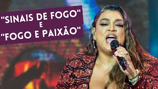 Preta Gil canta quotSinais de Fogoquot e quotFogo e Paixãoquot no Faustão na Band [upl. by Kalina]