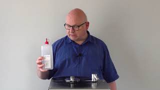 Test und Demonstration von CyberChemics Pure Sound Reinigungsfluid für Plattenwaschmaschinen [upl. by Naletak]