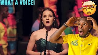 Amira Willighagen streaming Christmas concert 2020  The Lords Prayer  REACTION [upl. by Worrad114]