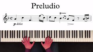 CORELLIBARBIROLLI  Preludio Oboe Playalong  Zürcher Stufentest  Stufe 2 [upl. by Phebe]