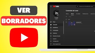 Cómo Ver Borradores de YOUTUBE SHORTS Fácil [upl. by Clarita779]