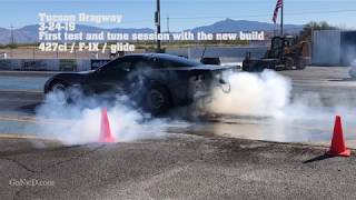 First C6 Z06 test and tune at Tucson Dragway 32419 [upl. by Solim]