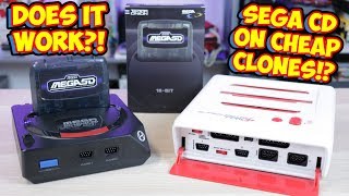 Sega CD On Cheap Clone Consoles Mega SD RetroBit amp Hyperkin Testing [upl. by Ariad]