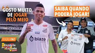 SANTOS APRESENTA 1Âª CONTRATAÃ‡ÃƒO NA JANELA  SAIBA TODAS AS NOVIDADES DO PEIXE  LIVE [upl. by Pulchia266]