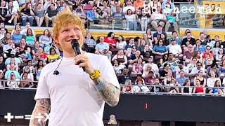 Ed Sheeran  Special Subtract Set Opening  24 June 2023 FedEx Field Washington DC [upl. by Rimas234]