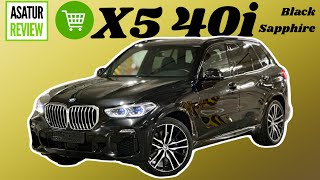 В ПРОДАЖЕ BMW X5 40i MSport Black Sapphire  Merino Black  Х5 30д МСпорт Черный Сапфир 2024 [upl. by Animar574]