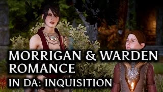 Dragon Age Inquisition  Morrigan amp the Warden Romance in DAI Old God Baby all scenes [upl. by Nauqas]