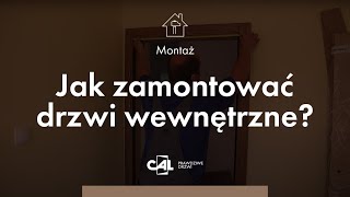 Jak zamontować drzwi wewnętrzne [upl. by Ayo772]