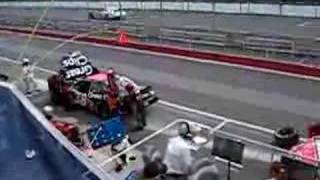 NASCAR  Busch Series 2007  Montreal  Pit Lane View [upl. by Abihsat918]