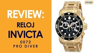 Reloj Invicta Pro Diver 0072 Review en Español  Estuyocom [upl. by Scever]