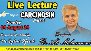 Dr Ali Muhammad Carcinosin Part2 Homeopathy For All [upl. by Farrah]