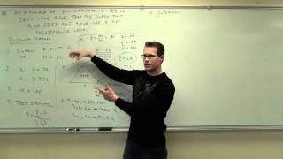 Statistics Lecture 83 Hypothesis Testing for Population Proportion [upl. by Harwell]