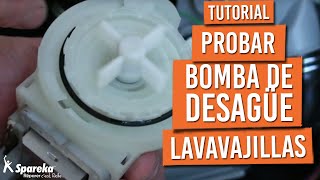 Cómo probar la bomba de desagüe de tu lavavajillas [upl. by Aisor]