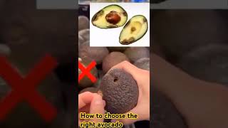 How to choose the right avocado enjoy your salade 🥗 [upl. by Vokaay41]