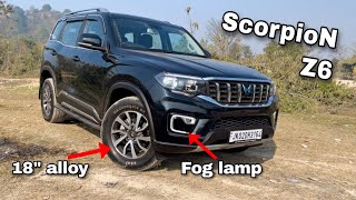 2024 Mahindra ScorpioN Z6 with modifications  Engine Price Fun to drive SUV  detailed review [upl. by Grose160]