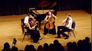 Ariel Quartet  Haydn Quartet in Eflat major Op 33 No 2 quotJokequot [upl. by Ehtylb229]