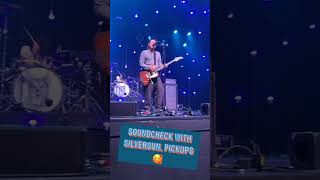 Silversun Pickups VIP soundcheck  clip of Latchkey Lids at the Wellmont 91224 [upl. by Darsie]