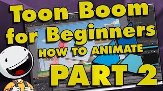 Toon Boom Harmony Tutorial for Beginners How to Make a Cartoon PART 2 [upl. by Soracco]