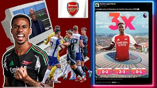 ARSENAL KINGS OF NORTH LONDON  Arteta Gabriel Magalhães Ian Wright REACTION HIGHLIGHTS [upl. by Antonetta118]