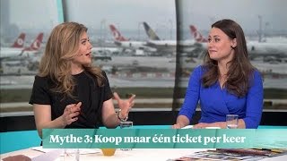 Zo boek je de goedkoopste vliegtickets  Z TODAY [upl. by Allegna]