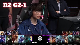 BLG vs T1  Game 1  Round 2 LoL MSI 2024 Main Stage  Bilibili Gaming vs T1 G1 full game [upl. by Ellerud416]