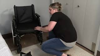 VA Caregiver Support – Safe Transfer Safety Videos  Wheelchair Transfer [upl. by Orly603]