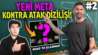 YENİ META DİZİLİŞ 9 GOL HIZLI KONTRA ATAK ROAD TO KLASMAN 1 eFootball Mobile 25 [upl. by Pedersen]