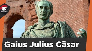 Gaius Julius Cäsar erklärt  Herkunft Jugend Laufbahn  Gallischer Krieg Ermordung erklärt [upl. by Gilges]