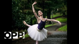 Ballerina Dances Off Stage And Around Portland [upl. by Eiffe413]