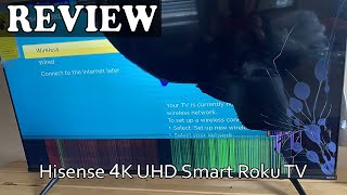 Review Hisense 55Inch Class R6 Series 4K UHD Smart Roku TV [upl. by Selway]