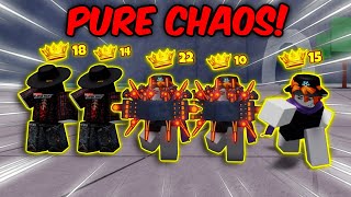 2 INCINERATE  2 TABLEFLIP  1 SERIOUS PUNCH  PURE CHAOS 💀  The Strongest Battlegrounds ROBLOX [upl. by Akila]