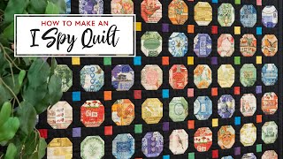 How to Make an I Spy Quilt  Shabby Fabrics [upl. by Indnahc112]