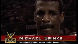 Mike Tyson vs Michael Spinks 2761988  WBC WBA amp IBF World Heavyweight Championships [upl. by Enitnelav70]