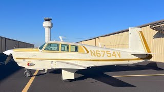 Walkaround  Mooney M20F  N6754V [upl. by Anyer715]